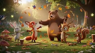 Forest Friends Sing Along | Fun Nature Animal Rhyme for Kids | Nursery Rhymes & Songs for Children 🎶