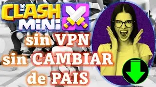 Como Descargar Clash Mini Facil en 2 minutos / 