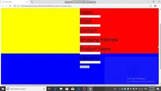 Ecommerce Website Designing--introduction to html & css , making div tags in html page.