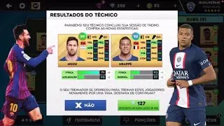 UPANDO JOGADORES NO DLS 23, MESSI FICOU TOP !!!