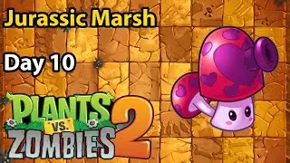 Plants vs. Zombies 2 | Jurassic Marsh Day 10