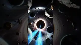 Beyond the Event Horizon#ai #aiart #aifilm #epicspace #scifi #hoverboard #megastructure