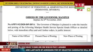 DIRECTORATE OF HEALTH SERVICES MANIPUR GI DIRECTOR DR CHAMBO GONMEI NA OIRAGANI