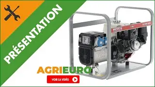 Voici le Groupe &eacute;lectrog&egrave;ne 5,0 KW monophas&eacute; MOSA GE 7000 HBM AVR - Alternateur italien