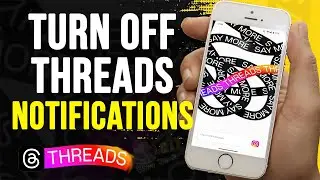 How To Mute Notification On Threads | Turn Off Notifications On Threads | Do It Yourself.