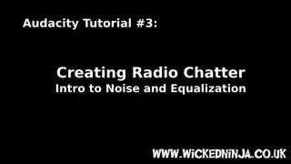 Tutorial #3 Radio Chatter - Intro to Noise and Equalization