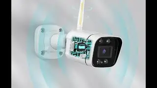 Уличная Wi-Fi IP-камера Foscam 5MP для домашней безопасности