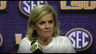 LSU Kim Mulkey postgame, LOSS to Kentucky in SEC tournament