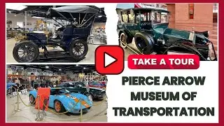 Tour The Pierce Arrow Museum of Transportation #buffalo #classiccars
