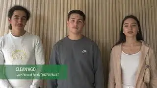 CleanAgo - Lyc&eacute;e Edouard Branly -Chatellerault - Business Dating 2022