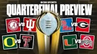 NCAA College Football FBS 2025 Quarterfinals Playoffs Picks ATS & O/U- Roberts Sports