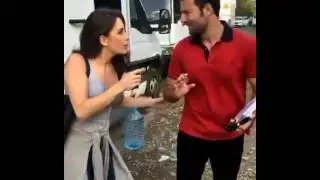 Selin Sezgin ve Emre &Ccedil;altılı #elifdizisi #set