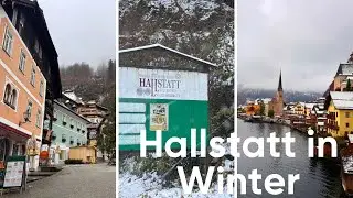 Hallstatt in Winter: Snow-Covered Walk, Lakeside Views & Postcard Moments