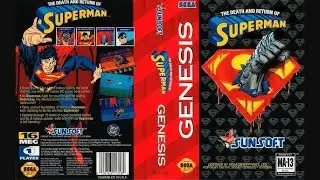 The Death and Return of Superman (Играю на SEGA) | Первое Прохождение