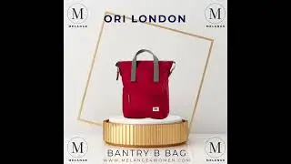 Ori London Sustainable Small Bantry B Bag   Cranberry