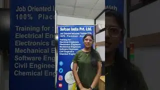 Data Analysis & Visualization Course in Noida | Mahima Trained &Placed By Sofcon Noida #shortsvideo