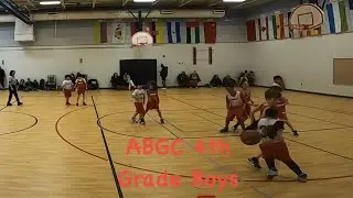 ABGC 4th Grade Boys Basketball Game 3 Serafini v. Rivera