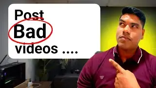 Why Posting Bad Videos is so important...?