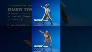 *NEW* OVER THE MOON Icon Series TIKTOK Fortnite EMOTE!.. #shorts