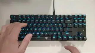 T-Dagger Bora - Typing Sound & Lighting Effects