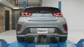 MBRP Dual Rear Exit Cat-Back Exhaust for 2019+ Hyundai Veloster Turbo | Part # S4705 | Rev