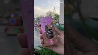 Hazelnut nut mini vegan ice cream🥰❤️#shortvideo #ytshorts #satisfying #asmr