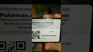 #codecard #codecards #pokemoncards #scarletandviloet