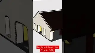 #sketchup #architecture #design #tutorial #shorts #shortvideo #shortsyoutube #animation #sketchup3d