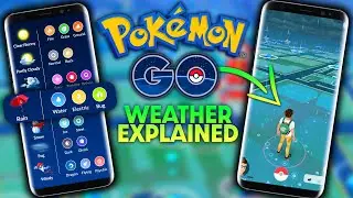 HOW *WEATHER* WORKS in POKEMON GO | BASICS