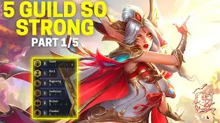 5 Guild Xayah so Strong! p1| Set 7 | Dragonlands | TeamFight Tactics | #shorts