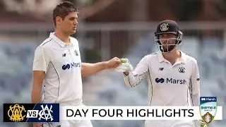 Whiteman and Hardie tons push WA towards victory | Sheffield Shield 2021-22