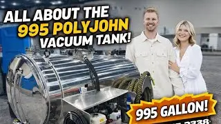 Our new 995 Polyjohn Slide in Vacuum Tank