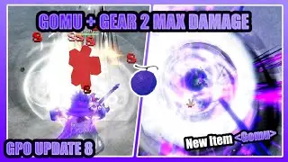 Gomu + Gear 2 MAX DAMAGE Showcase 🟣 | Grand Piece Online