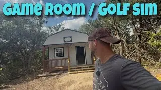I'm Building a SOLAR Powered Game Room with a Golf Simulator!