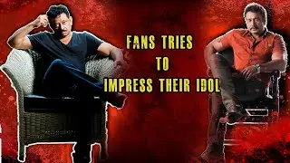 Fans tries to impress their IDOL || RGV || Dharshan