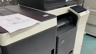 Konica Minolta BHC754e with FS-535 stapling