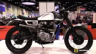1973 Honda CL450 Customized by Standard Motorcycle Co - Walkaround - 2015 AIMExpo Orlando