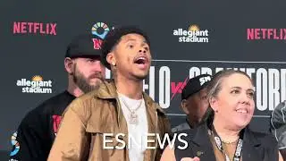 &ldquo; We Can Fight &ldquo;DAMN Shakur Stevenson Gets Into It With Teofimo Lopez After Canelo Vs Crawford Fight
