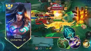 Try this build and emblem badang to counter masha solo rank 💪| badang best build and emblem 2025 🔥