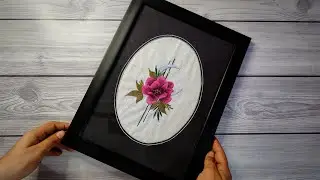 DIY embroidery frame || Hand embroidery for beginners - Let's Explore