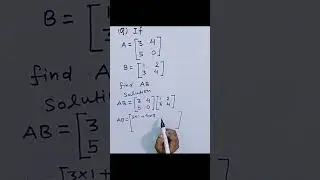 (Matrices) Class 10