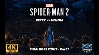 Peter Parker vs Venom &ndash; Final Boss Fight Part 1 Marvel&rsquo;s Spider Man 2 PS5 #spiderman2 #venom #game