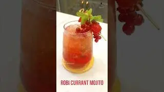 Robi Current Mojito 🍹 Simple way by Chef Anbu || #shorts #mojito #redcurrant #mojitodrink