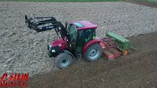 Case 75c mit Säkombination im Ersteinsatz 🌾 Aussaat Hafer 2021 🌾 Amazone D 7 & Howard 🌾