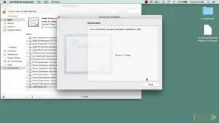 147 - Creating a Distribution Certificate.mp4
