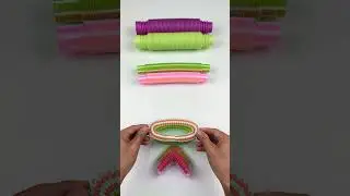 Change Color Odd-ASMR POP tube #diy #satisfyingvideos#relaxing #creative #oddasmr #insideout #colors