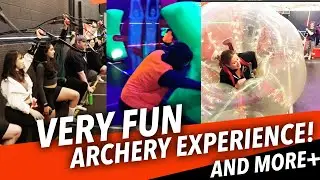 PERFECT INDOOR TORONTO EXPERIENCE | ARCHERY | NERF GAMES | SABER FIGHT! AWESOME BIRTHDAY PARTY IDEA!