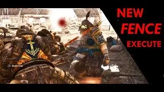 NEW *UNIQUE* FENCE EXECUTION on SHUGOKI - For Honor Brawls