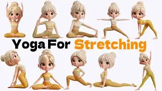 Yoga For Stretching | Yoga For Children | Lying Down Yoga for Kids | Yoga For School | Funny Yoga