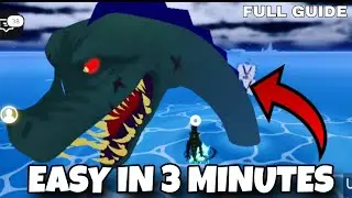 How to Hunt Sea Beast in Blox Fruits 🔥 Full Guide | Full Tutorial Blox Fruit 
